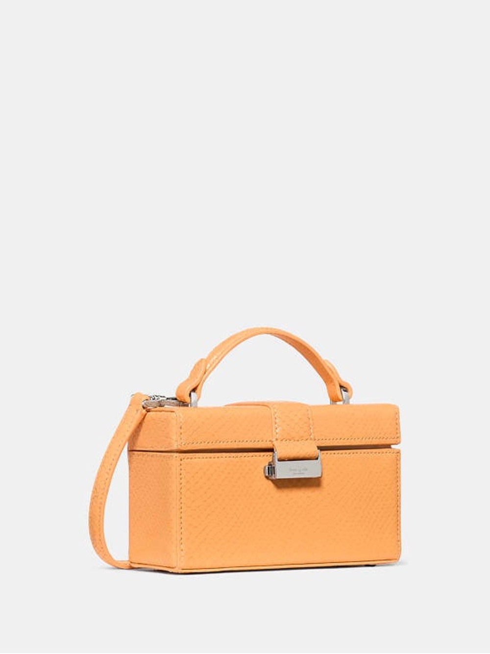 kate spade Orange Textured Mini Top-Handle Crossbody